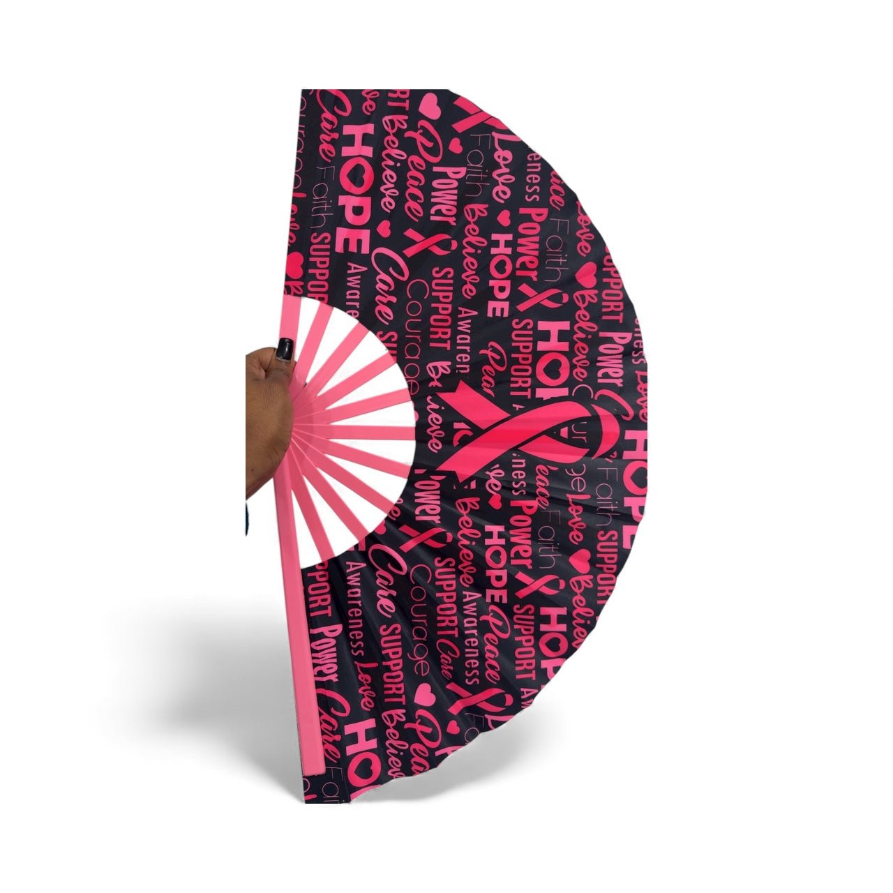 Breast Cancer Awareness Hand Fan