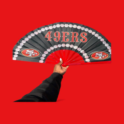 San Francisco 49ers Clack Fan: Game Day Folding Sports Fan