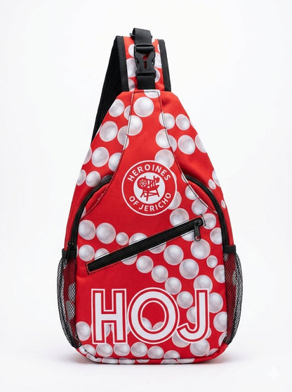 Red Heroines of Jericho HOJ Sling Backpack