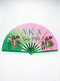 AKA Sorority Clack Fan: Since 1908 Pink & Green