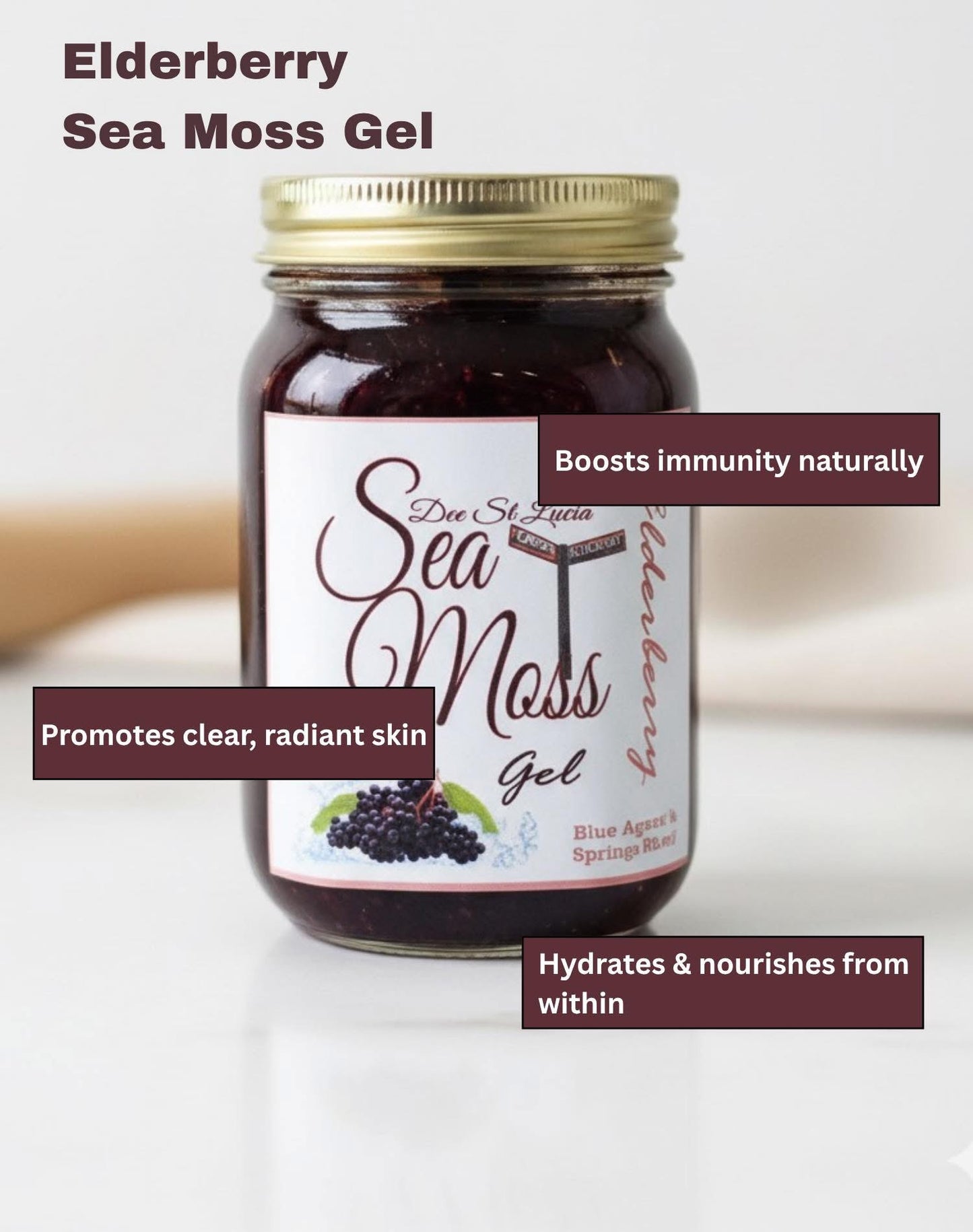 Elderberry SeaMoss Gel