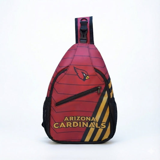 Arizona Cardinals Crossbody Sling Bag - Red NFL Shoulder Bag