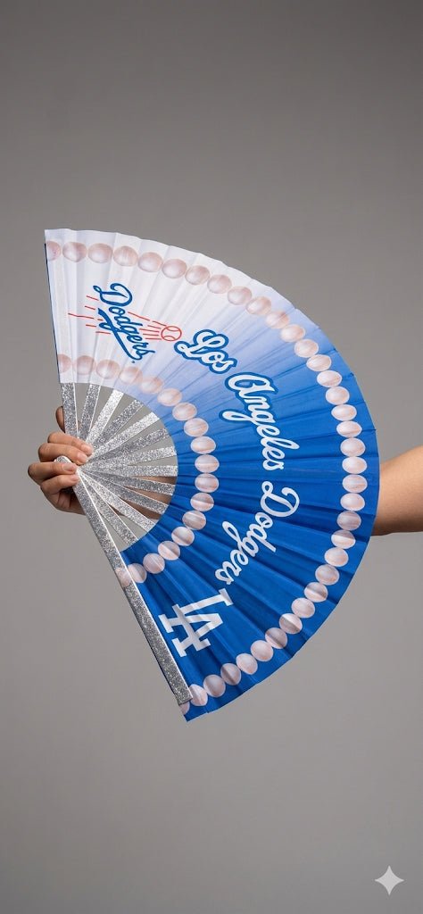 Los Angeles Dodgers Clack Fan: MLB Baseball Game Day Fan