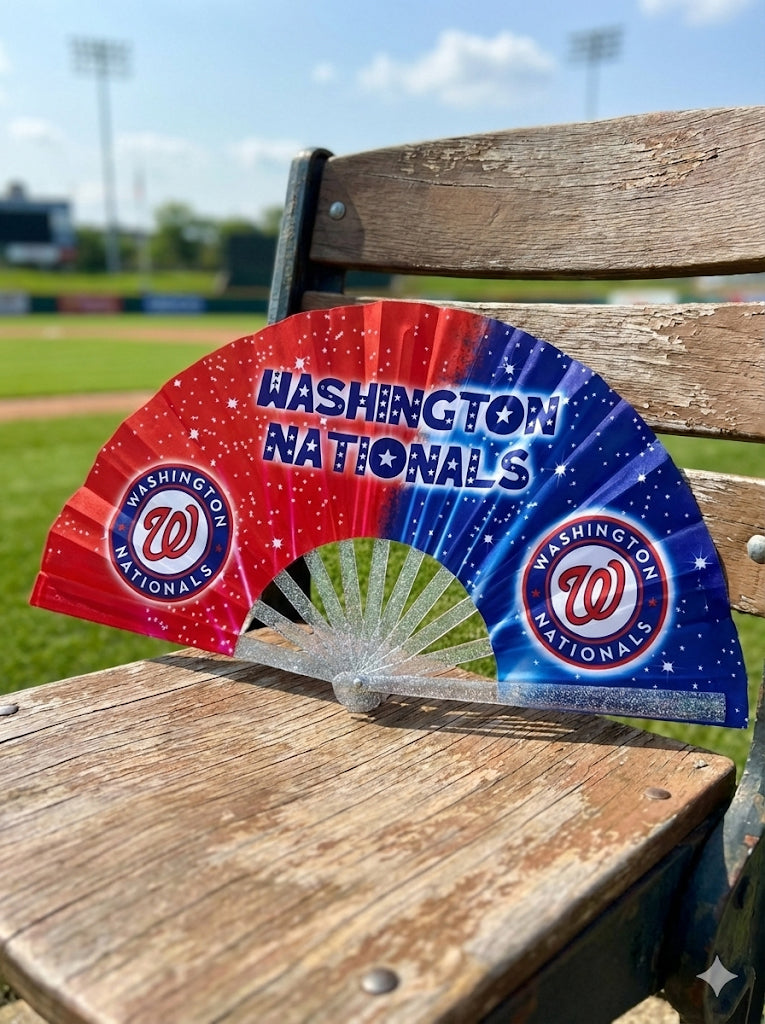Washington Nationals Handheld Baseball Clack Fan