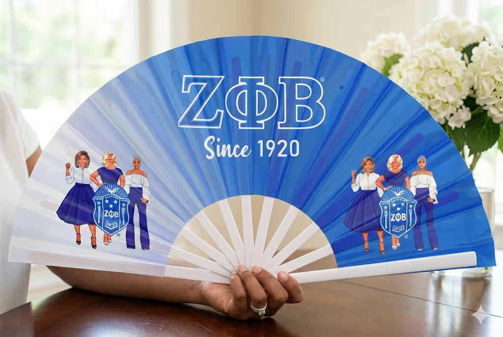 Zeta Phi Beta Hand Fan - Since 1920