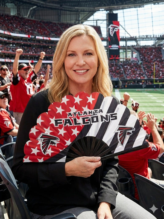 Atlanta Falcons Clack Fan: Game Day Flag Design