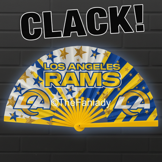 Los Angeles Rams Clack Fan: NFL Game Day Accessory