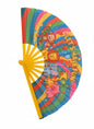 Animal Folding Party Fan: Rainbow Jungle Theme Birthday Favor