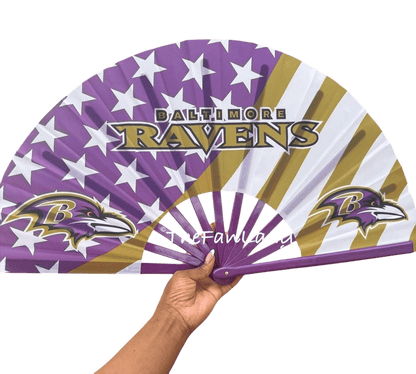 Baltimore Ravens Clack Fan: NFL Game Day Accessory