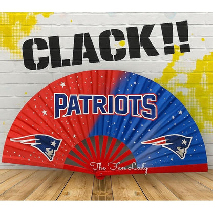 New England Patriots Clack Fan: NFL Game Day Accessory