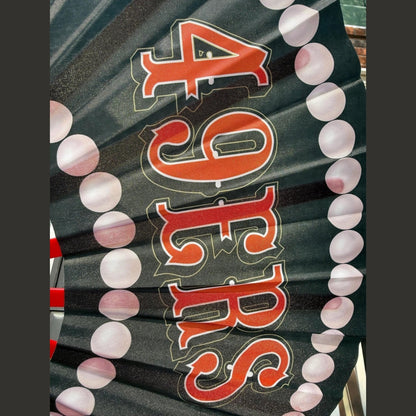 San Francisco 49ers Clack Fan: Game Day Folding Sports Fan