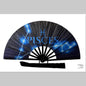 Pisces Zodiac Folding Fan: Starry Celestial Clacking Hand Fan
