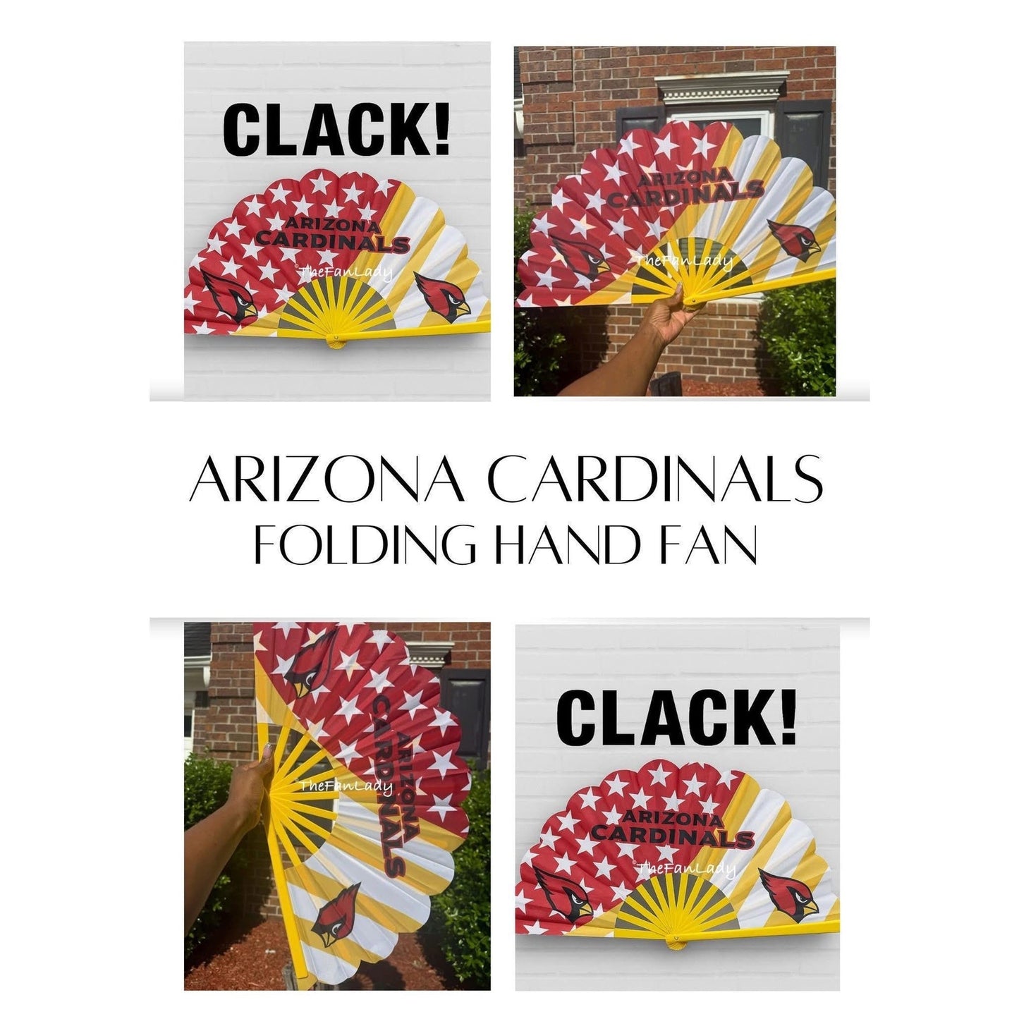 Arizona Game Day Clack Fan