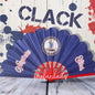 Virginia State Flag Folding Fan: Patriotic Game Day Accessory