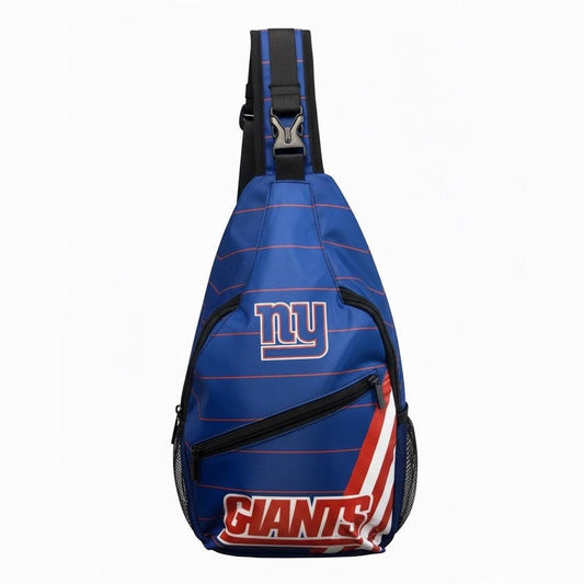 NY Giants Sling Bag: NFL Crossbody Backpack