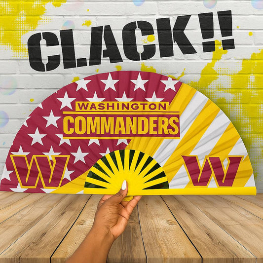Washington Commanders NFL Clack Fan
