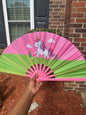 Unicorn Folding Hand Clack Fan for kids