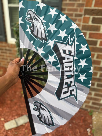 Philadelphia Eagles Handheld Folding Clack Fan