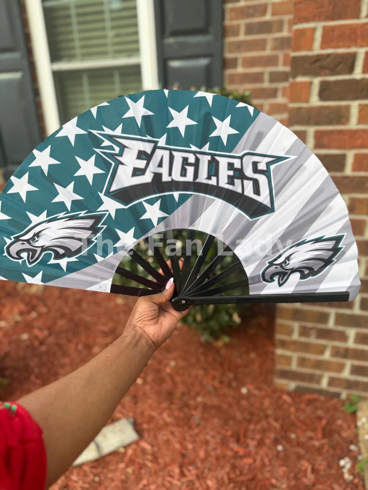 Philadelphia Eagles Handheld Folding Clack Fan