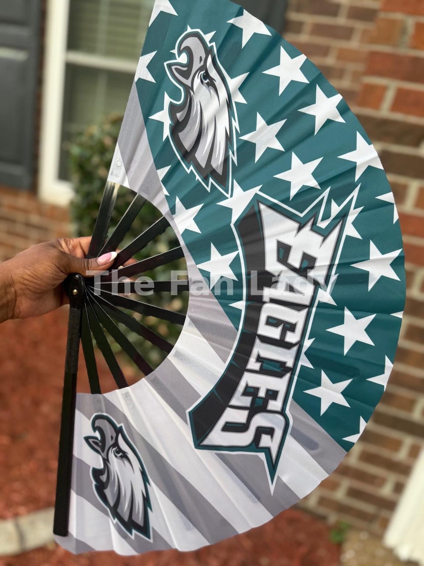 Philadelphia Eagles Handheld Folding Clack Fan