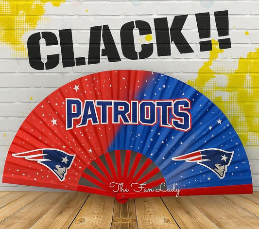 New England Patriots Hand Fan for Game Day