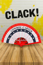 Cowboy Carter themed folding Clack Fan- Double Sided!