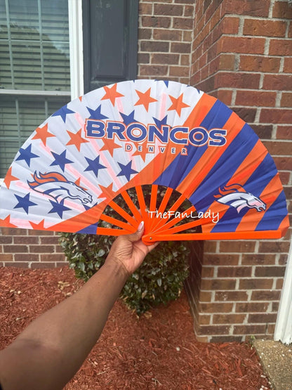 Denver Broncos Clack Folding Fan