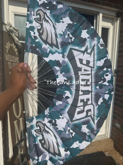 Philadelphia Eagles Handheld Folding Clack Fan