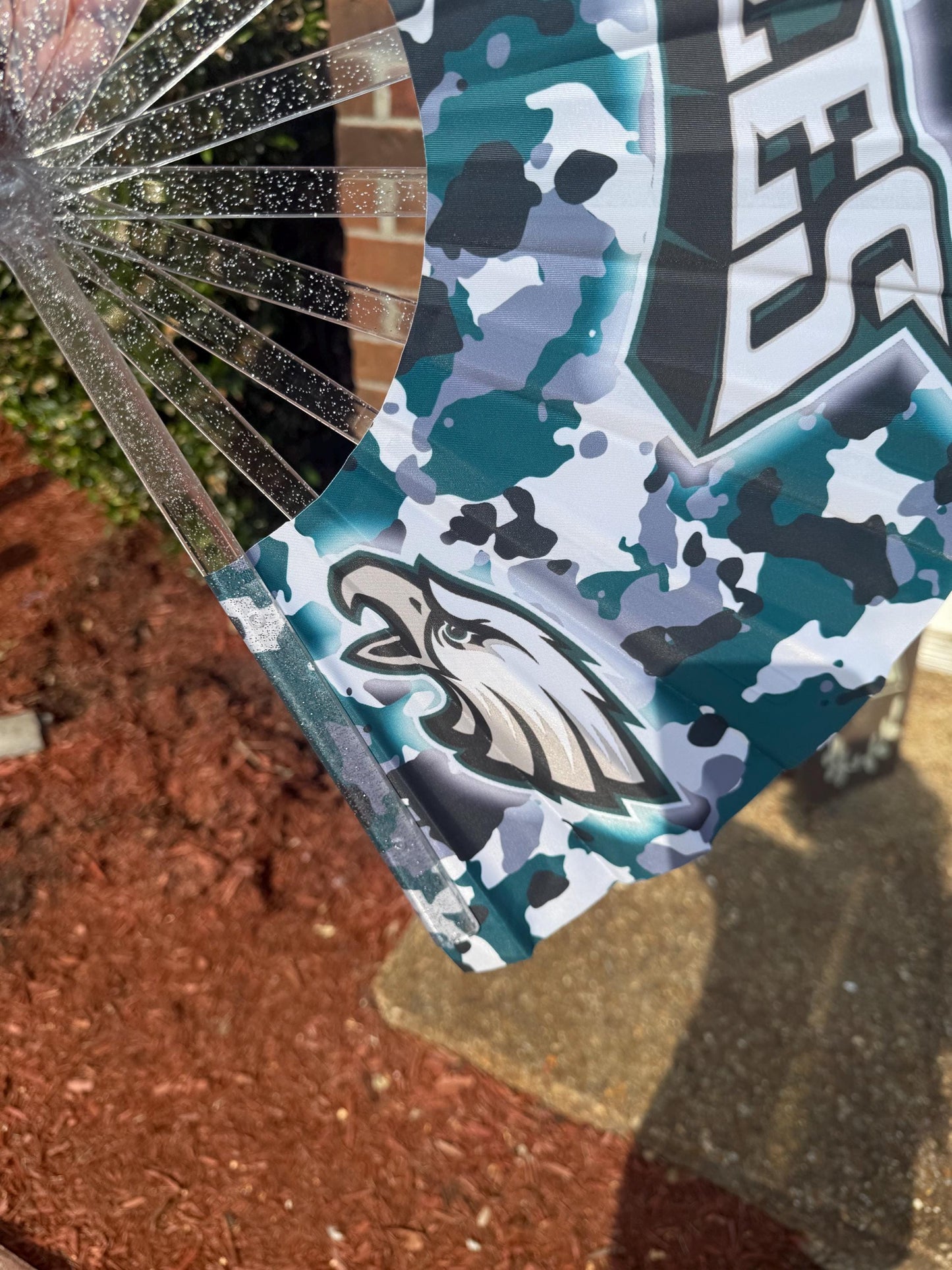 Philadelphia Eagles Handheld Folding Clack Fan