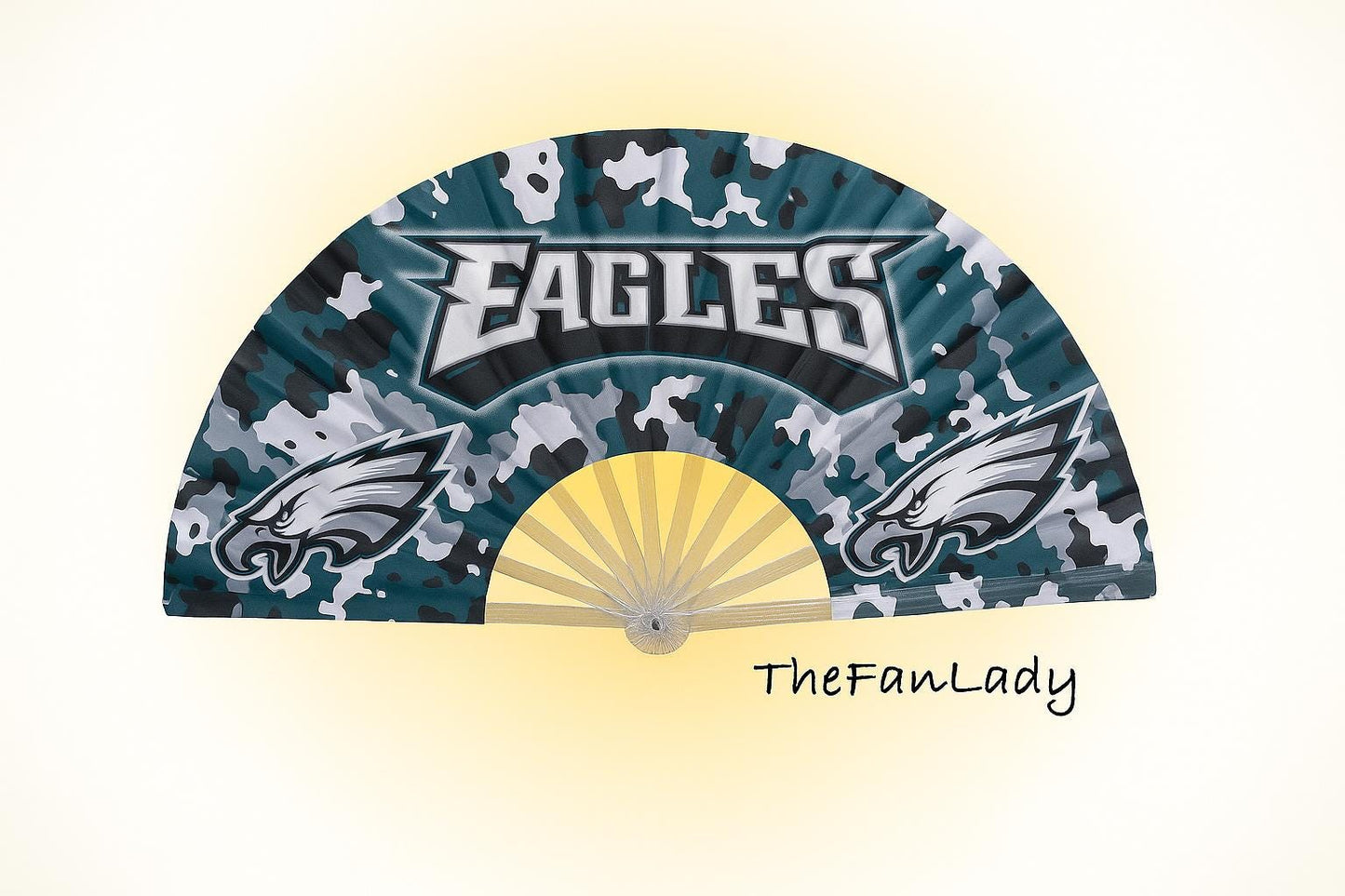 Philadelphia Eagles Handheld Folding Clack Fan