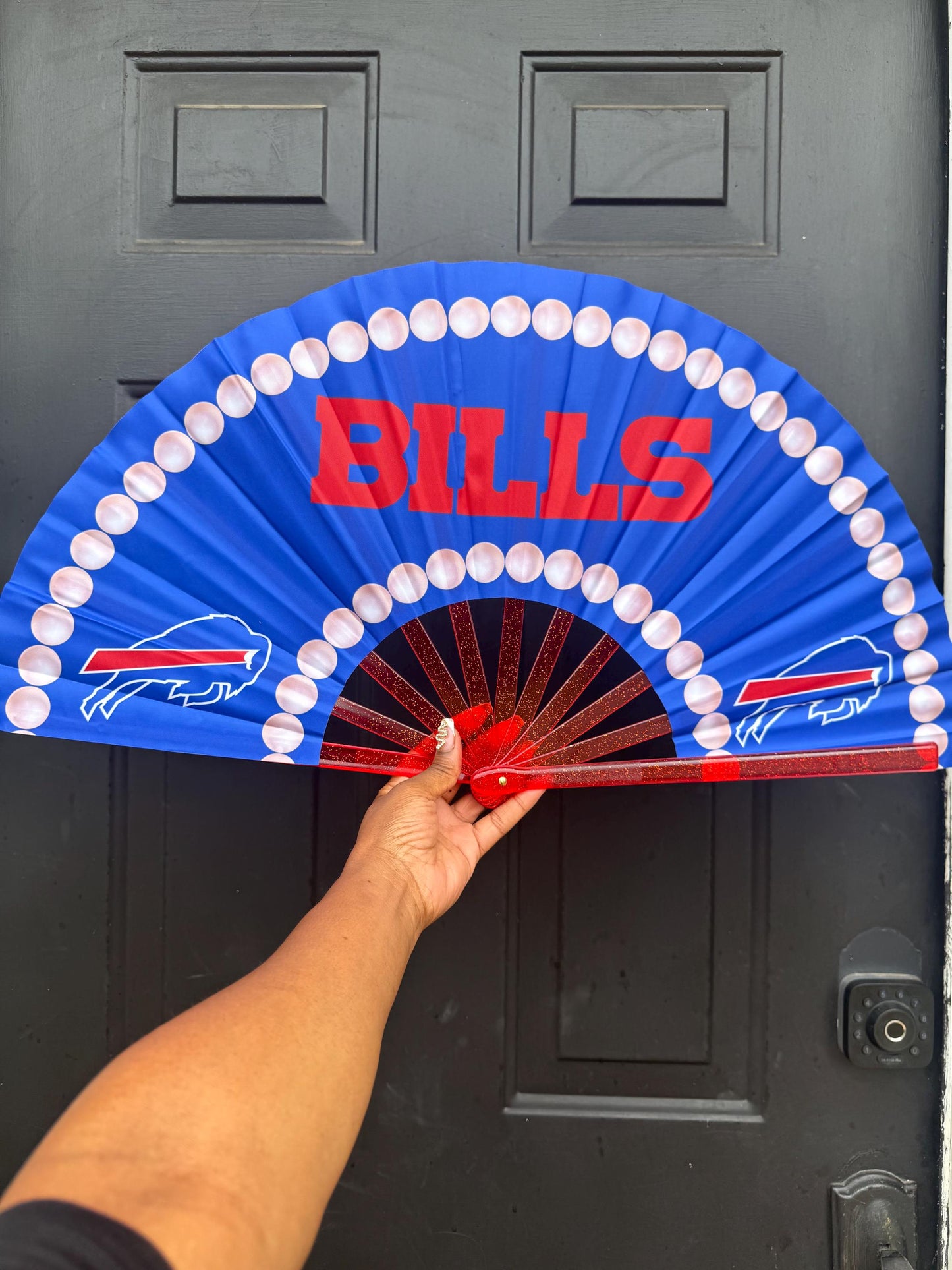 Oversized Bills Folding Clack Fan : Game Day Football Party