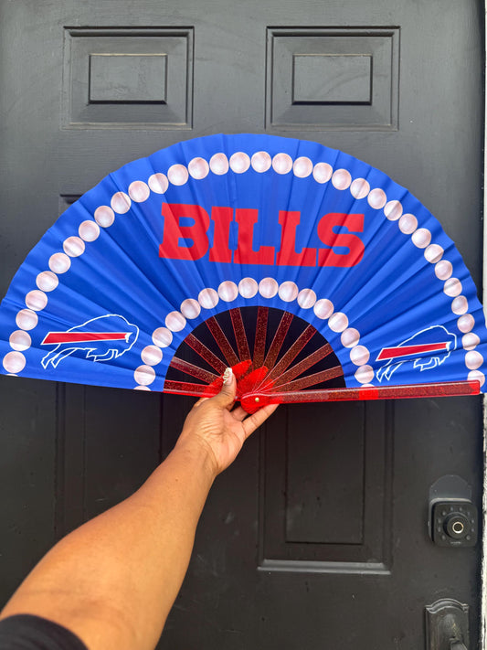Oversized Bills Folding Clack Fan : Game Day Football Party