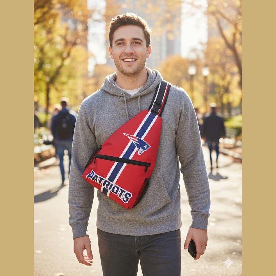 New England Patriots Sling Bag Crossbody Backpack