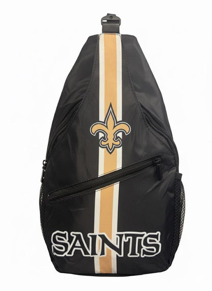 New Orleans Saints Sling Bag - Crossbody Backpack