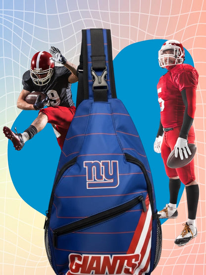 NY Giants Sling Backpack for Men Women | Crossbody Shoulder Bag