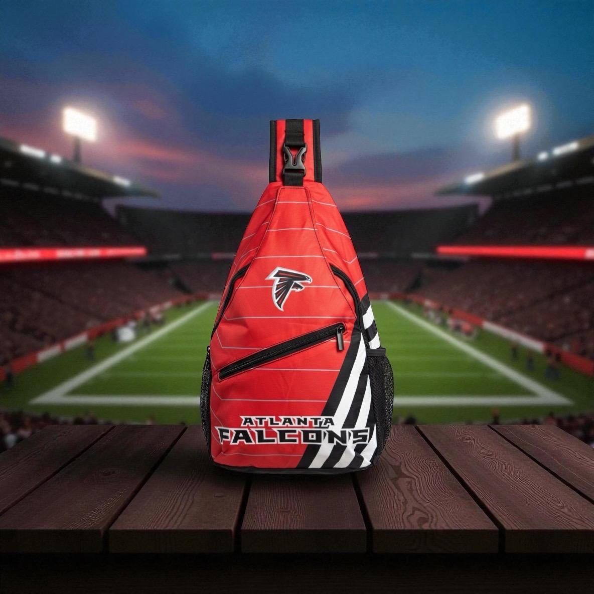 Atlanta Falcons Sling Backpack NFL  - Crossbody Bag/Travel Shoulder Bag
