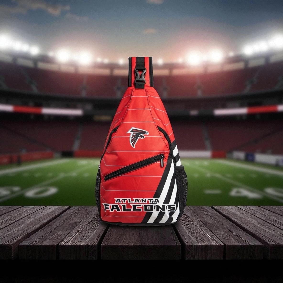 Atlanta Falcons Sling Backpack NFL  - Crossbody Bag/Travel Shoulder Bag