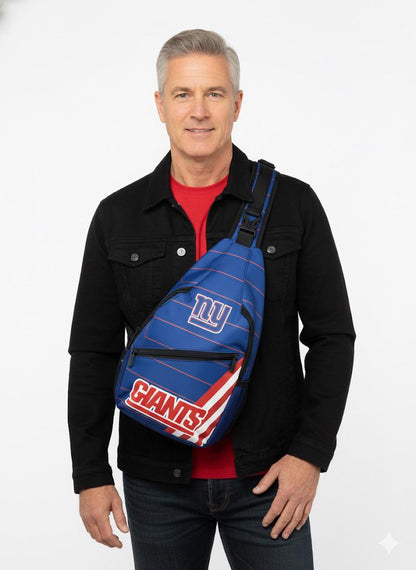NY Giants Sling Backpack for Men Women | Crossbody Shoulder Bag
