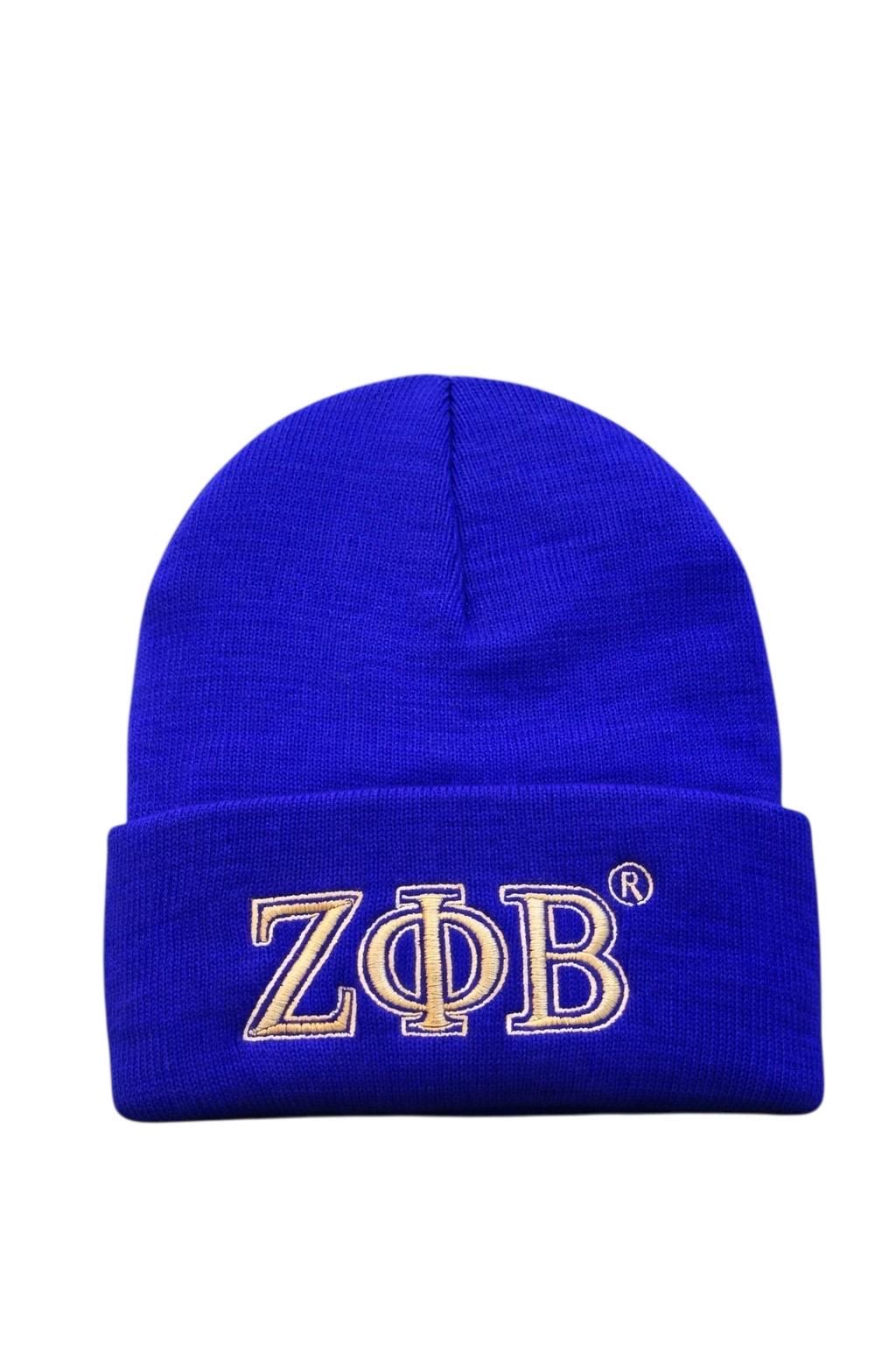 Zeta Phi Beta Embroidered Beanie