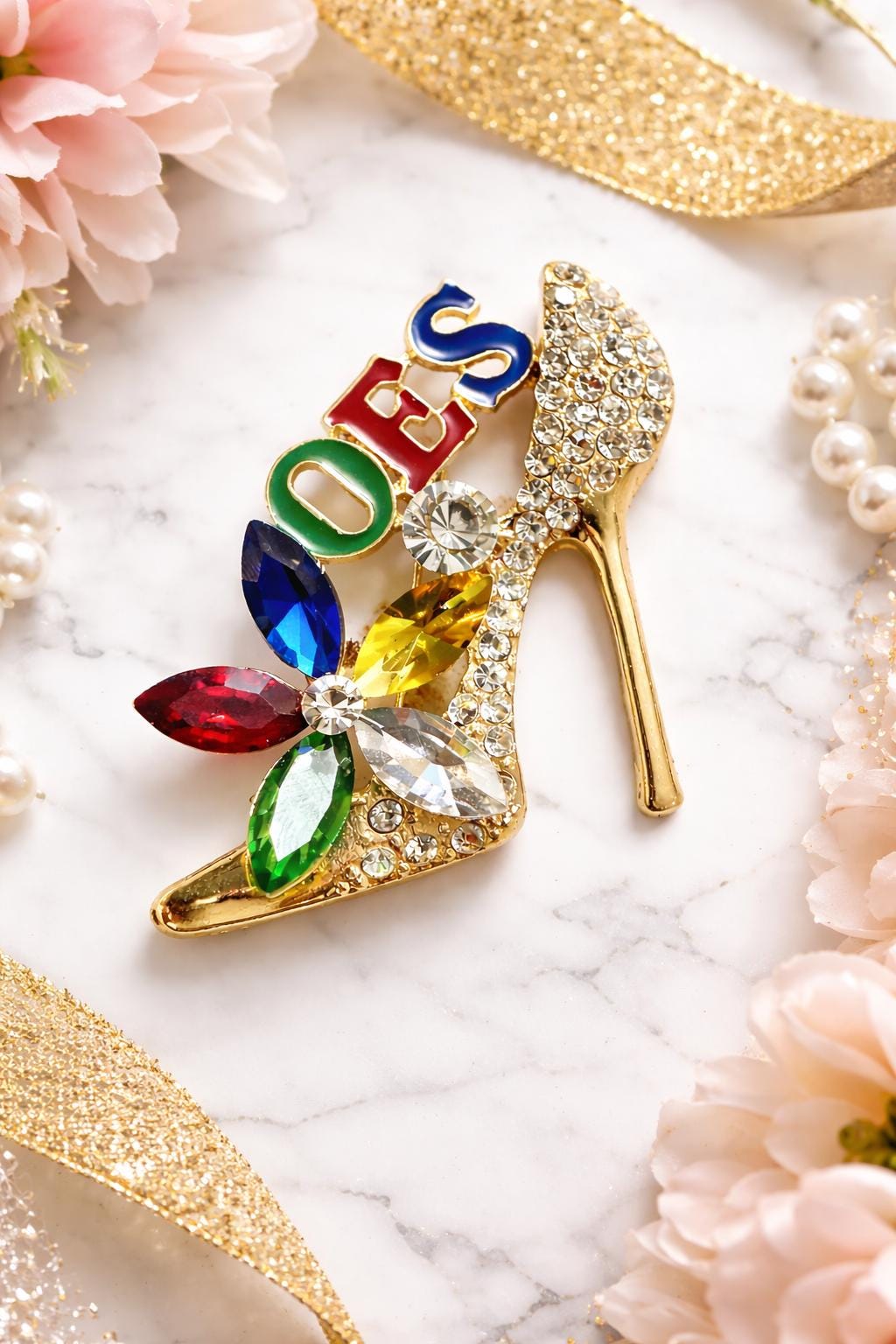 Order of the Eastern Star OES Brooch