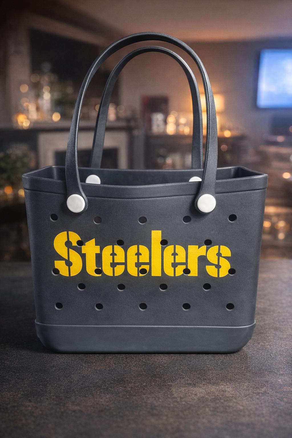 Steelers EVA Tote Bogg Bag