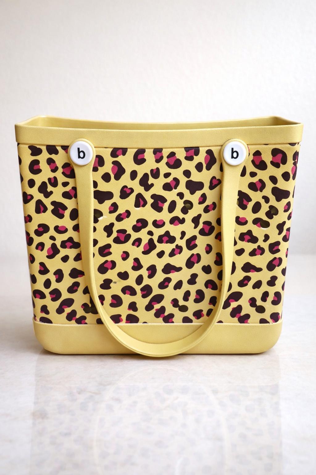 Leopard Print Tote Bogg Bag