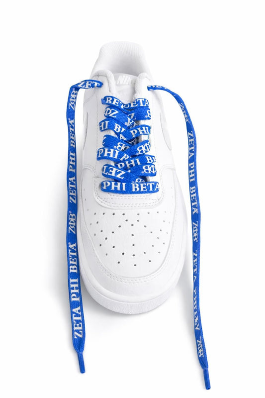 Zeta Phi Beta Sorority Custom Shoe Laces 125x1.2cm