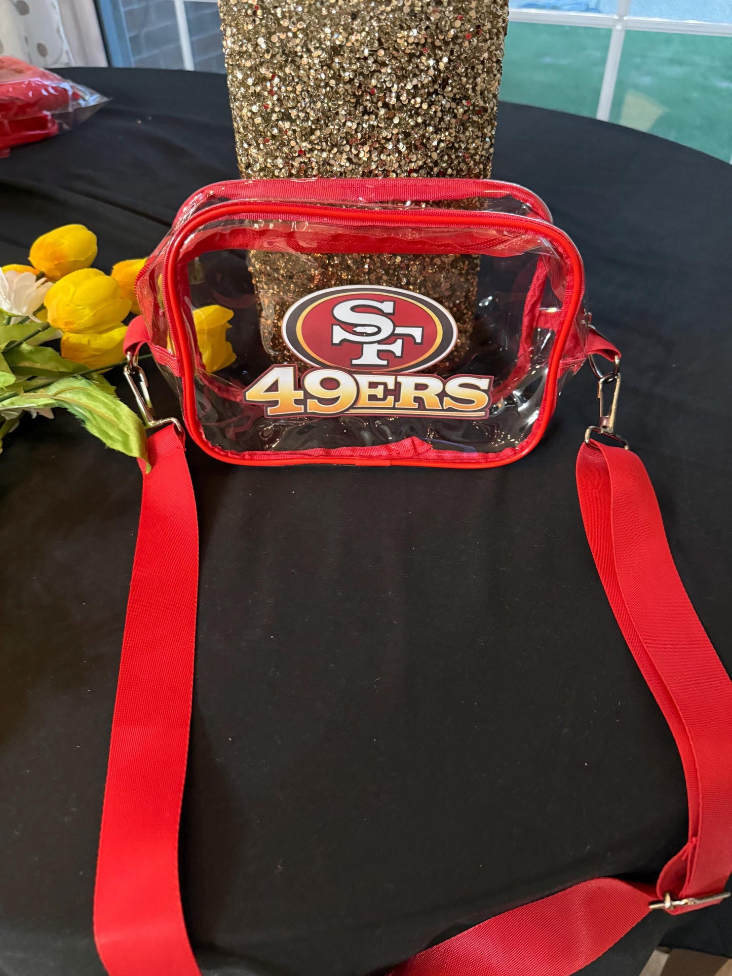 San Francisco 49ers Crossbody Stadium Bag