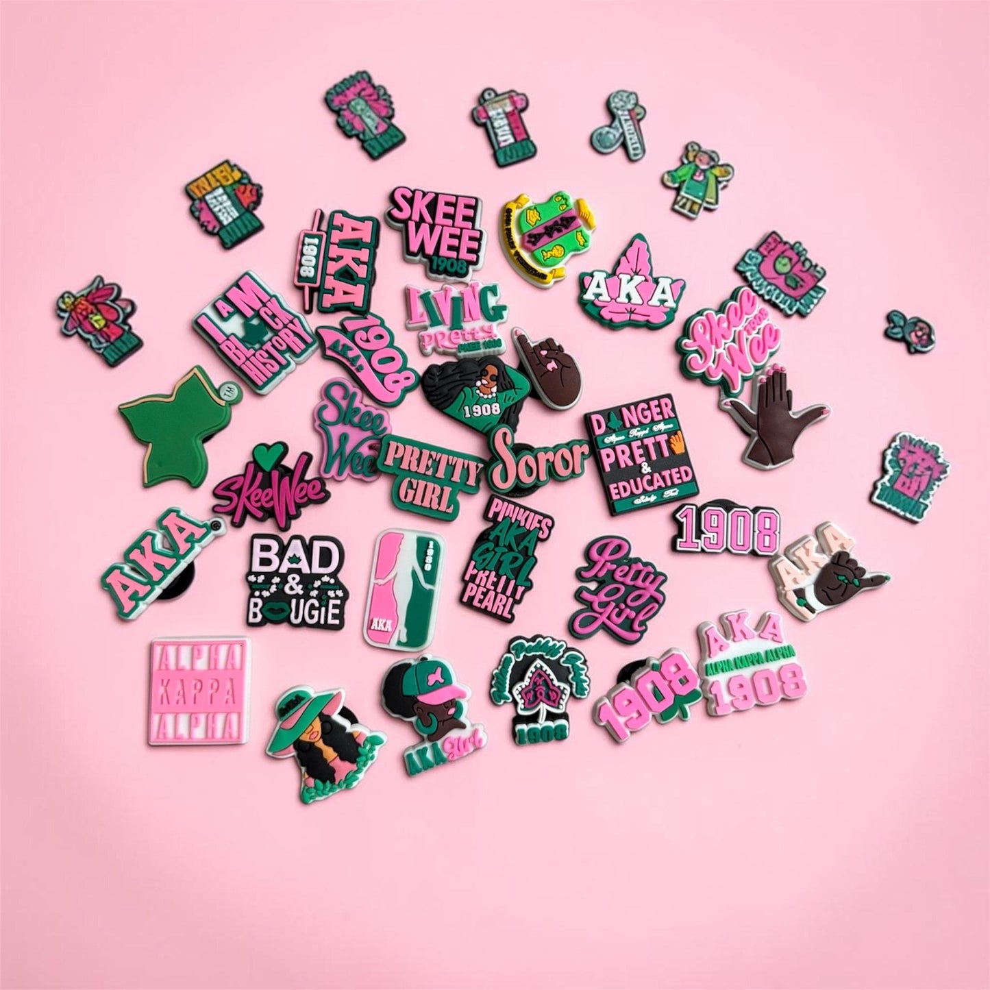 AKA Bag Charms - Set of 30