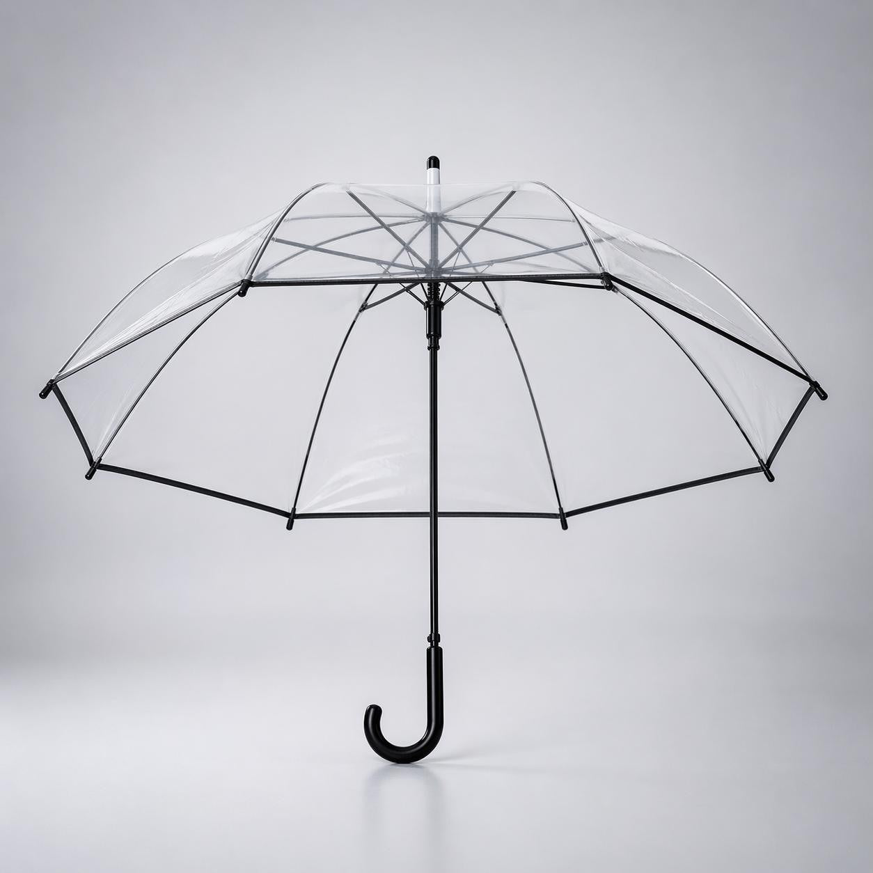 Clear Rain Umbrella -  Full Coverage