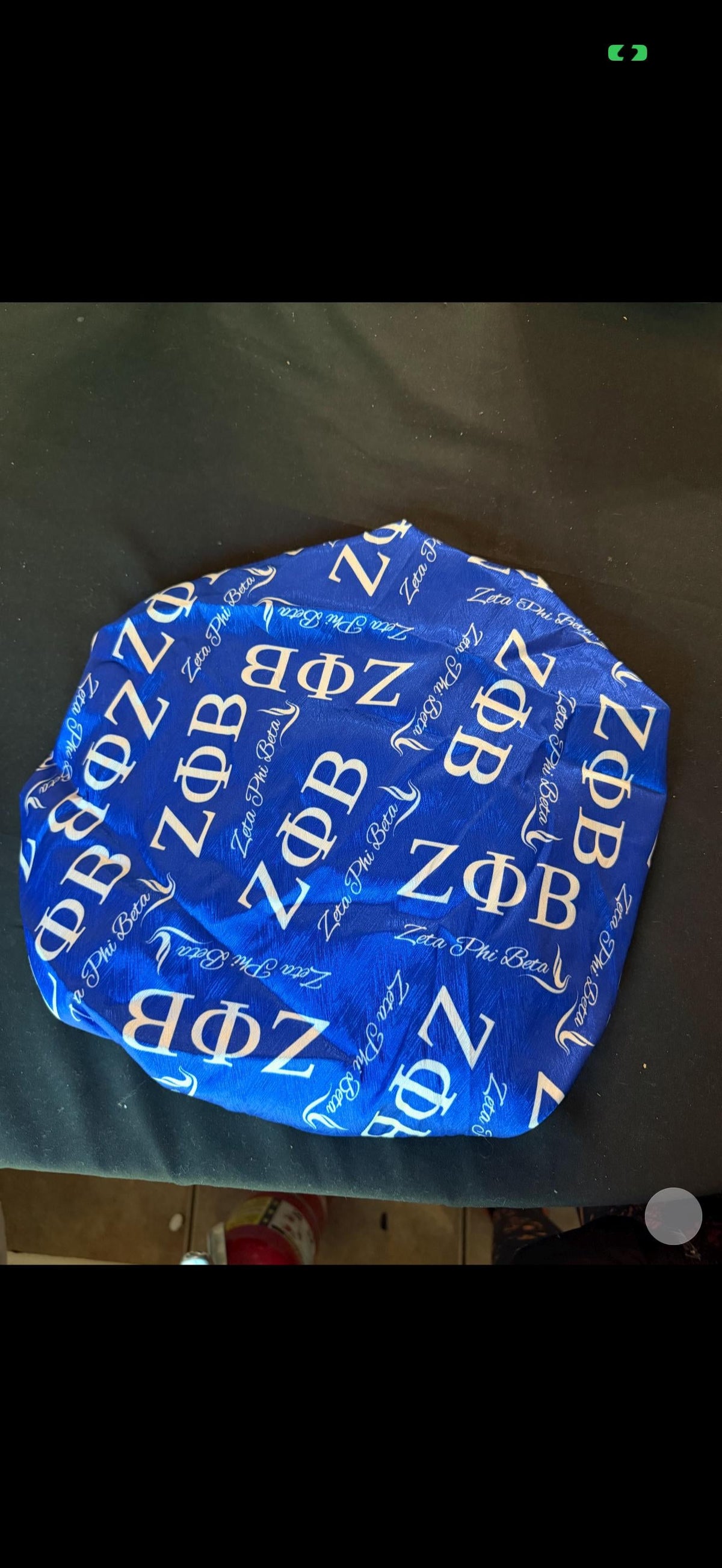 Sorority Satin Hair Bonnet, AKA Delta Zeta SGRho Bonnet, Pink Green Red Blue Greek Hair Wrap, Satin Sleep Cap, Sorority Gift