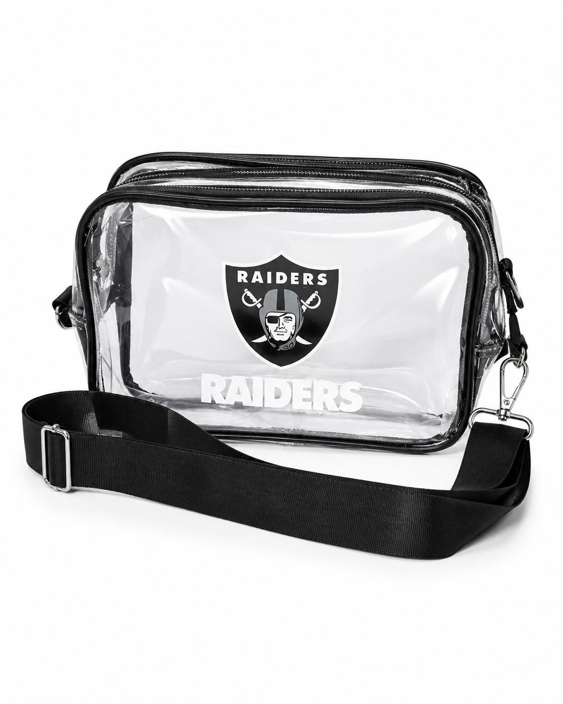 Las Vegas Raiders Clear Crossbody Bag