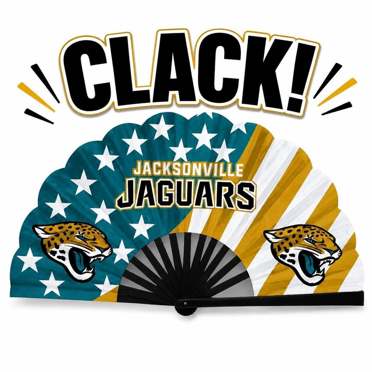 Jacksonville Jaguars Clack Fan: NFL Game Day Accessory