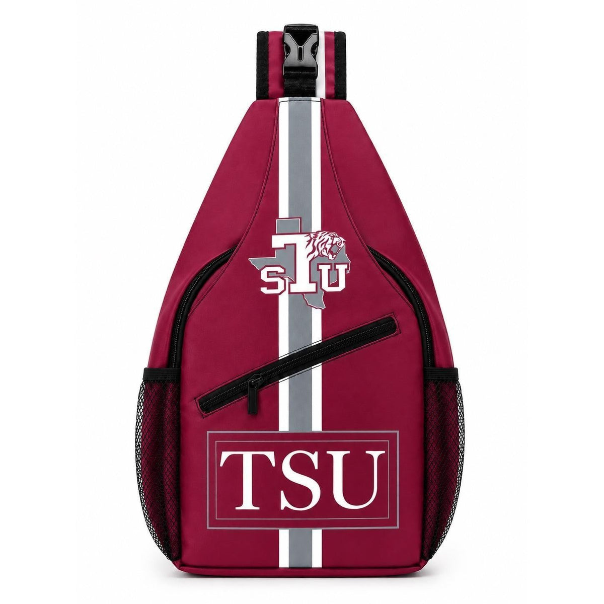 Texas Southern University Waterproof Crossbody Sling Bag – Maroon TSU Shoulder Bag